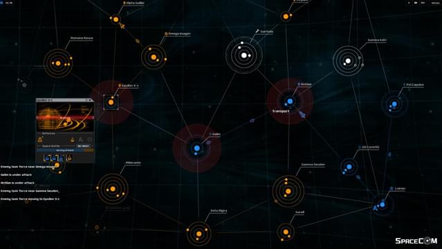 Spacecom Gameplay Screenshot