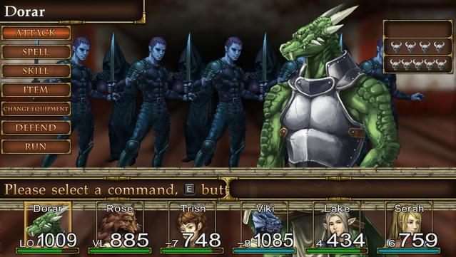 Elminage Gothic Gameplay Screenshot