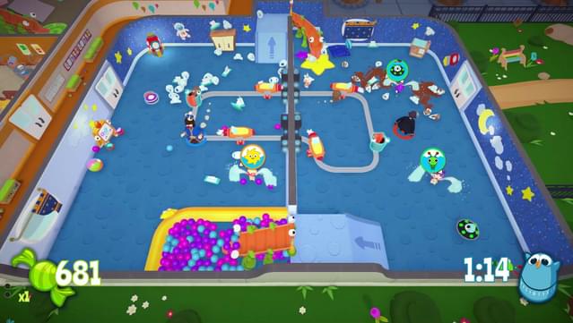 Baby Storm Gameplay Screenshot