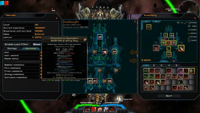 Nienix: Cosmic Warfare Gameplay Screenshot