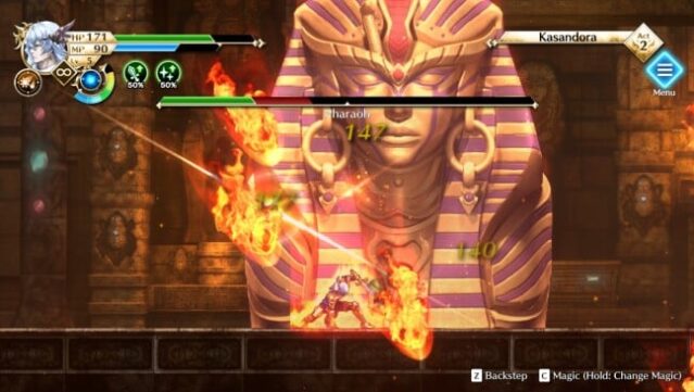 Actraiser Renaissance Gameplay Screenshot