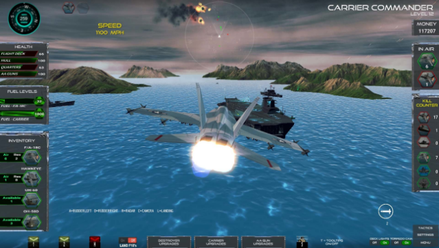 Carrier Commander PC Screenshot