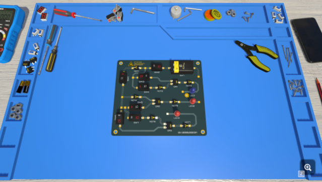 Electronics Puzzle Lab PC Screenshot