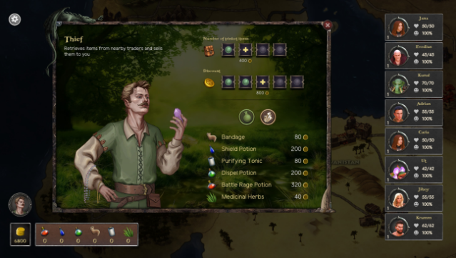 Lands of Sorcery Gameplay Screenshot