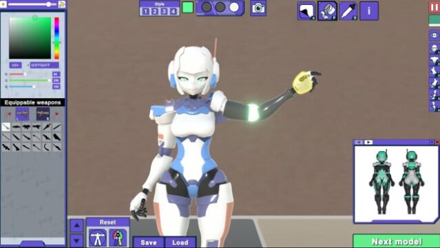 Mech Builder 3D PC Screenshot