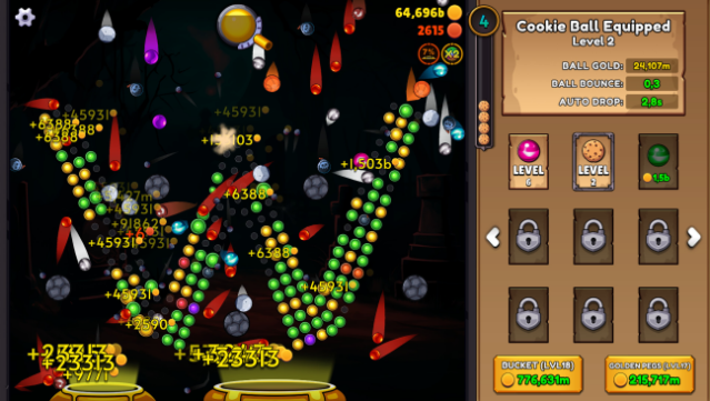 PegIdle Gameplay Screenshot