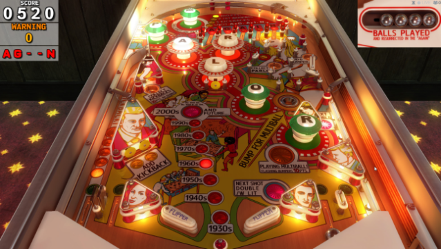 Pinball Parlor Gameplay Screenshot