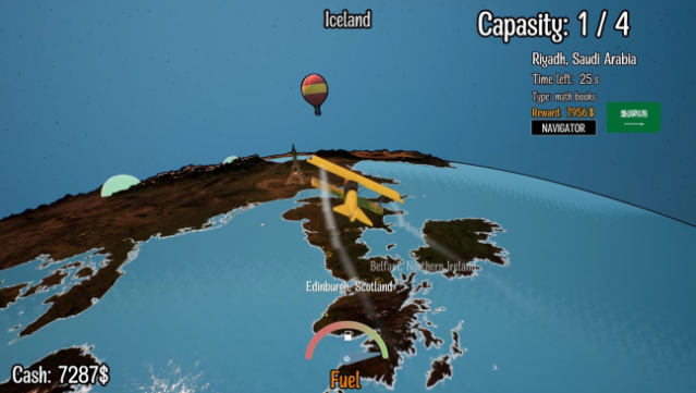 Planetary Delivery Gameplay Screenshot