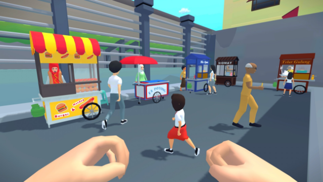 School Cafeteria Simulator Gameplay Screenshot