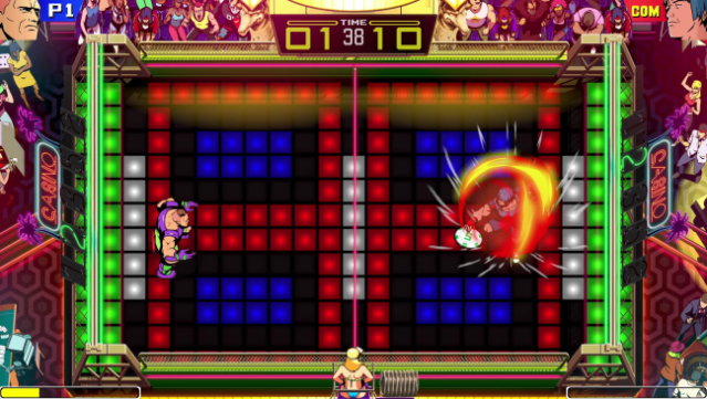 Windjammers Gameplay Screenshot