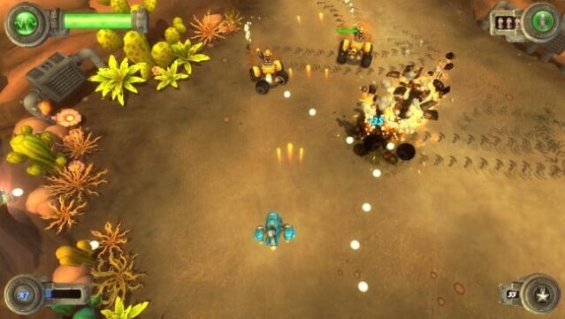Blue Rider Gameplay Screenshot